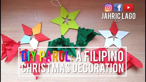 DIY Parol: A Filipino Christmas Decoration | How To Make a Parol by Jahric Lago - YouTube ...