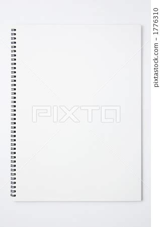 Blank Page, drawing paper, sketchbook - Stock Photo [1776310] - PIXTA