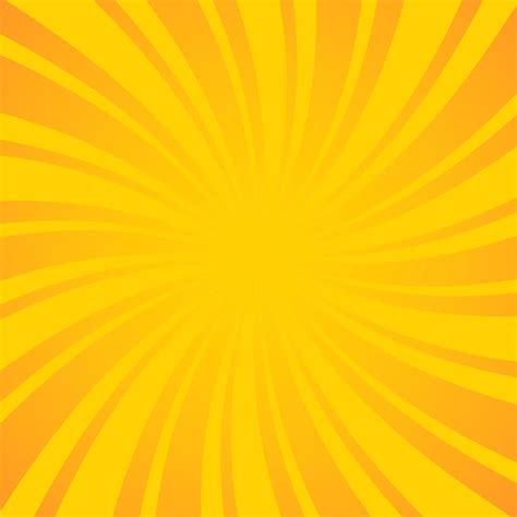 Background of twisted sunburst. Swirl yellow design with orange stripes. 7523394 Vector Art at ...