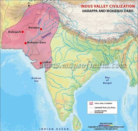 Indus Valley Civilization Map | Indus valley civilization, History of india, Ancient india map