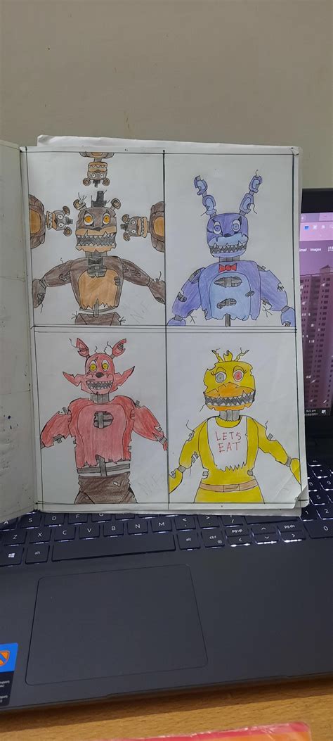 FNAF 4 nightmare animatronics. : r/fivenightsatfreddys