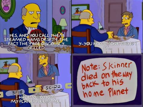 the Chalmers and Skinner show is canceled : r/simpsonsshitposting