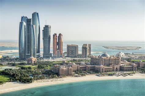 Download Building United Arab Emirates Abu Dhabi Man Made Etihad Towers HD Wallpaper