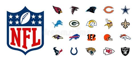 Nfl Logos Stock Illustrations – 34 Nfl Logos Stock Illustrations ...