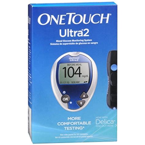 OneTouch Ultra 2 Blood Glucose Monitoring System - Walmart.com