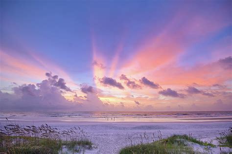 Butler Beach Sunrise Photograph by Stacey Sather - Fine Art America