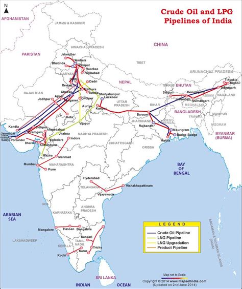 Distribution of Petroleum and Mineral Oil in India | PMF IAS