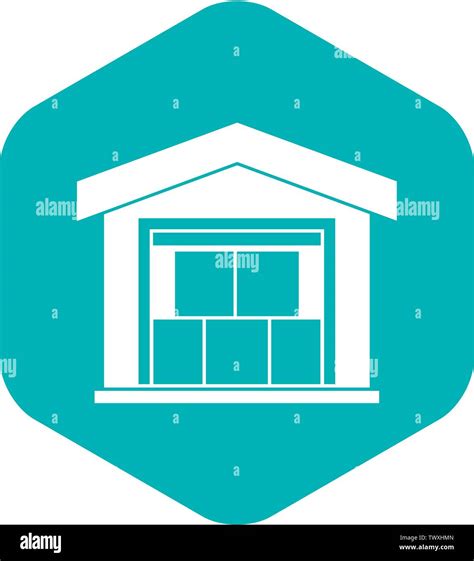 Warehouse building icon, simple style Stock Vector Image & Art - Alamy