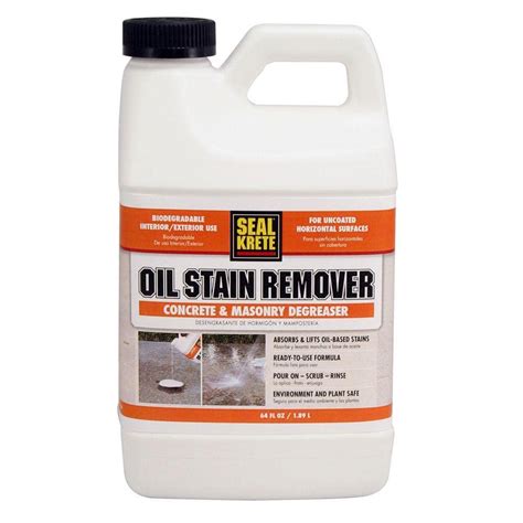 Seal-Krete 64-oz. Oil Stain Remover-141064 - The Home Depot