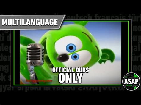 The Gummibär Song (Official Dubs Only Version) | Multilanguage ...