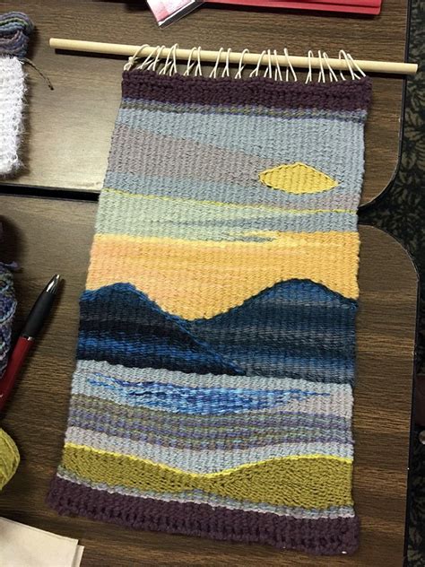 Learning the basics of tapestry weaving: Foundations Tapestry Retreat 2019 — Rebecca Mezoff ...