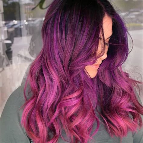 The Best Red Purple Hair Colour Ideas to Try in 2023