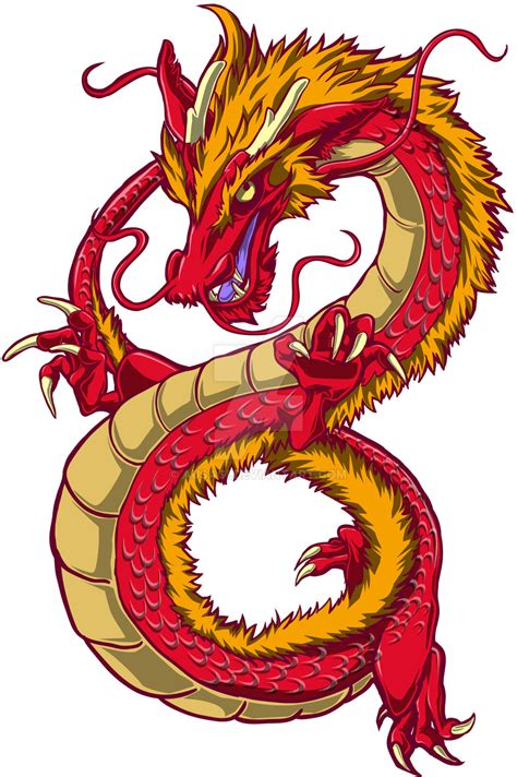 Red Chinese Dragon - ClipArt Best