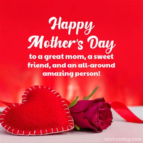 Happy Mother's Day Wishes For Friend - WishesMsg