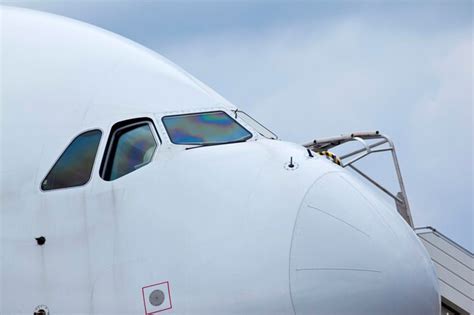 Premium Photo | Cockpit of an airliner