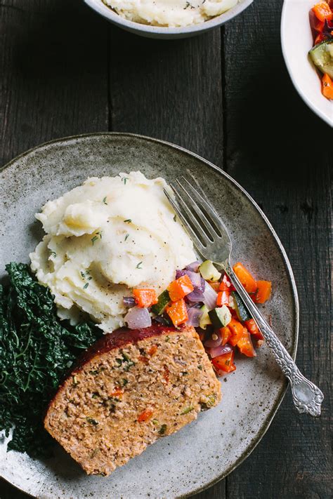 Roasted Vegetable Turkey Meatloaf