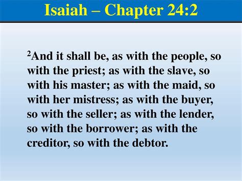 Isaiah Chapter 24 The Book of - ppt download