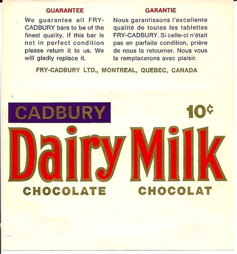Cadbury Dairy Milk | Late sixties early seventies | Joad Henry | Flickr