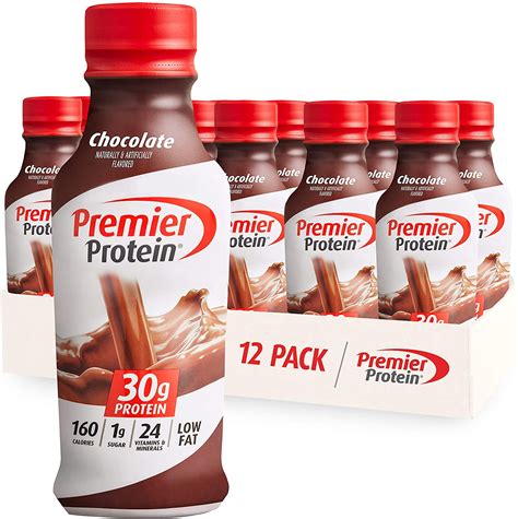 Premier Protein 30g Protein Shake, Chocolate, 14 Fl Oz (Pack of 12) bottle - Walmart.com