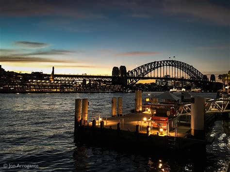 Sydney Harbour Bridge Sunset : r/australia