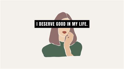 Affirmation desktop wallpaper | I deserve better, Affirmations, I deserve