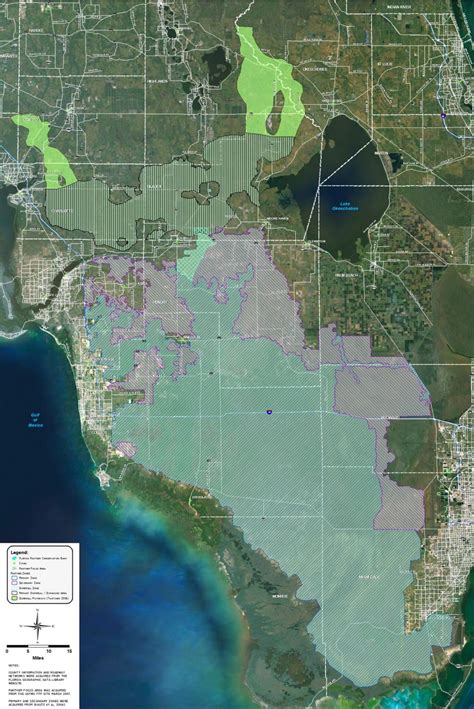 Florida Panther Conservation Bank Service Area Map