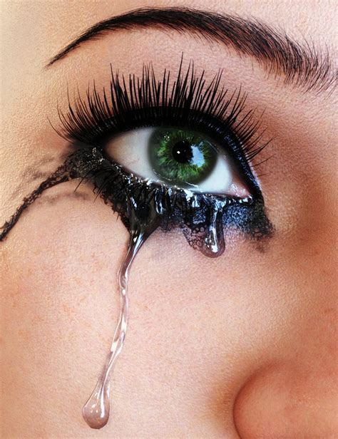 Tears With Mascara for Genesis 9 | Daz 3D