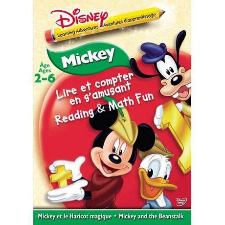 Disney Learning Adventures: Mickey's Reading & Math Fun - Mickey And The Beanstalk (Bilingual ...