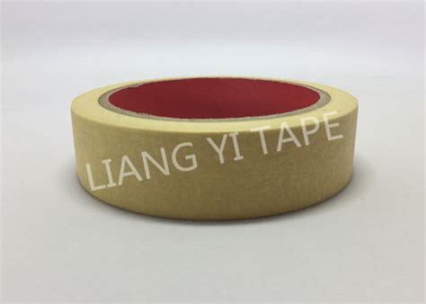 Rubber Adhesive Paper Masking Tape , Different Colors Paper Insulation Tape