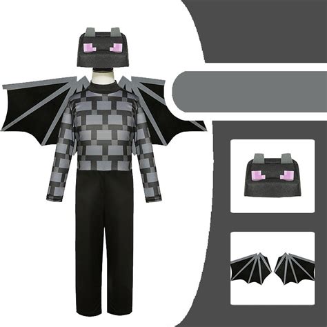 Kids Minecraft Ender Dragon Costume