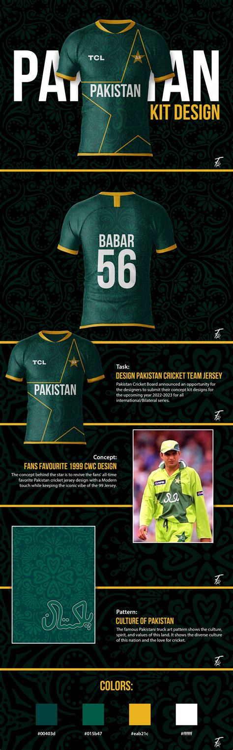 Pakistan Cricket Team Jersey Concept :: Behance