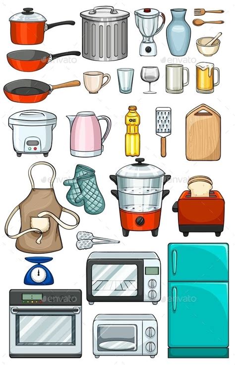 Kitchen Objects | Paper doll template, Free printable paper dolls, Paper doll house