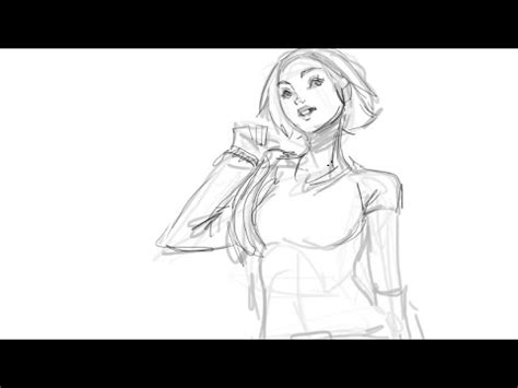 Drawing Figures and Poses QUICK TIP #1 - YouTube