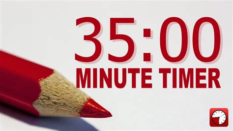 35 Minute Countdown Timer with Alarm - YouTube