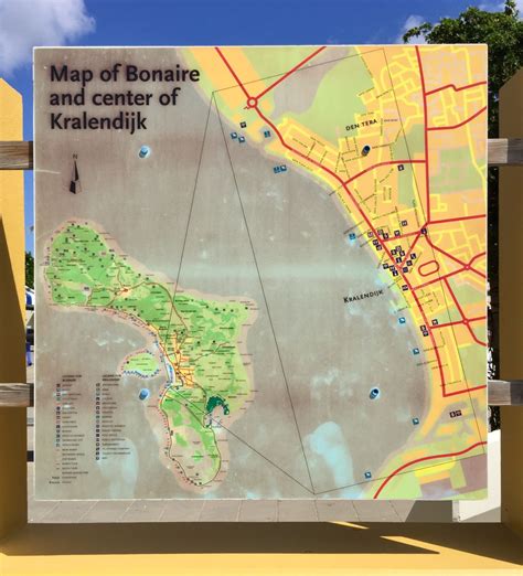 Map of Bonaire and center of Kralendijk | Map, Bonaire, Map screenshot