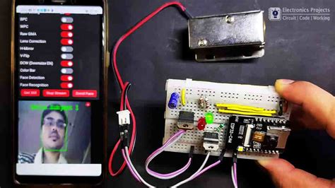 ESP32CAM Face Recognition Door Lock System - ESP32 Projects