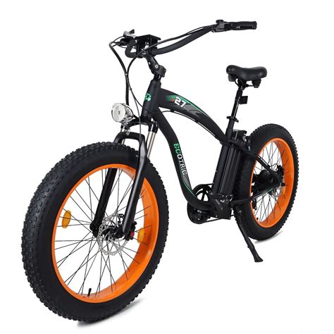 Ecotric 26 In. × 4 In. Fat Tire Electric Bike e-bike Mountain Beach ...