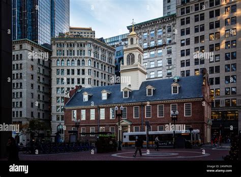 Boston City Architecture Stock Photo - Alamy