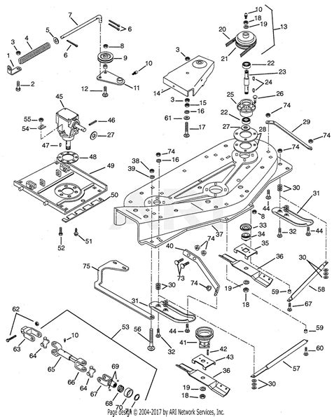 Gravely 812 Mower Deck Parts