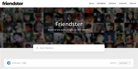 Social network Friendster apparently back, but its website looks ...