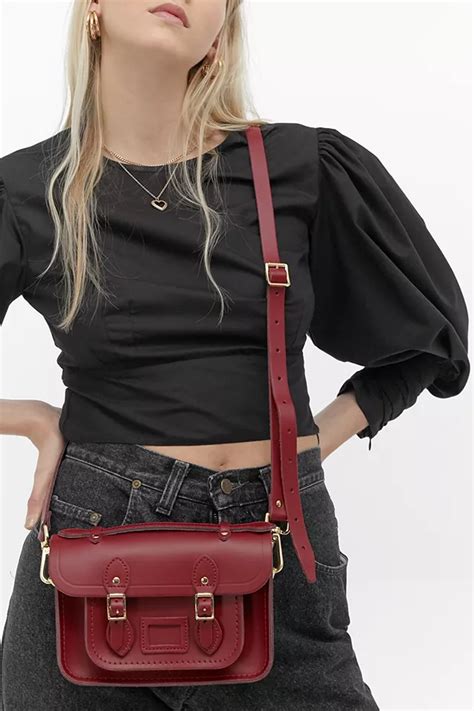 The Cambridge Satchel Company Red Mini Satchel | Urban Outfitters UK