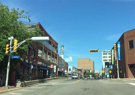 Downtown Moncton. Perfect vacation weather so far. #moncton #yqm # ...