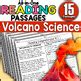 Volcano Science Reading Comprehension Passages and Questions | TPT