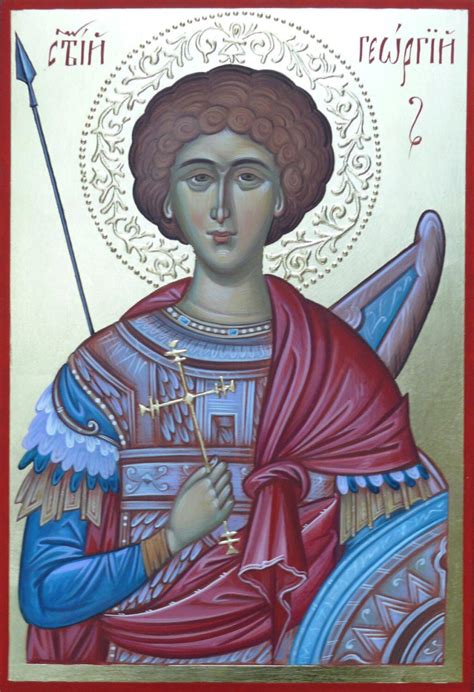 Icon St. George the Great Martyr, hand painted, orthodox icon, icon art, orthodox gifts, iconography