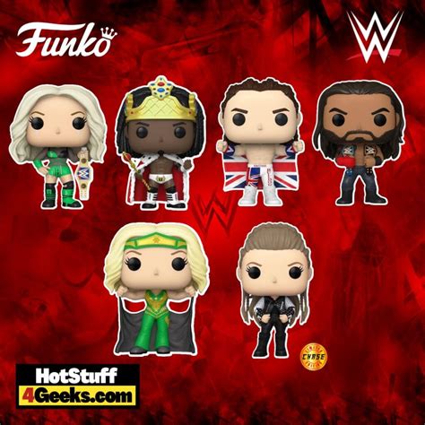 2023 WWE Funko Pop! Reigns, Morgan, Booker, Bulldog & More