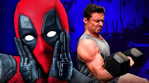 Hugh Jackman Shows off His Massive Muscles for Deadpool 3