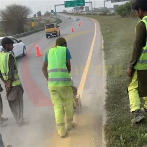 Road Marking Paint removal | ETEP | Eastern Highway