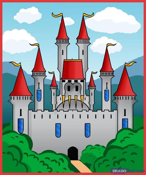 85 best images about Art Lesson Ideas: Castles on Pinterest | Deep space sparkle, How to draw ...