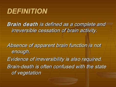 Criteria of Brain Death