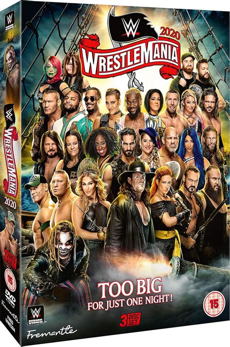 WWE: WrestleMania 36 [DVD]: Amazon.co.uk: DVD & Blu-ray